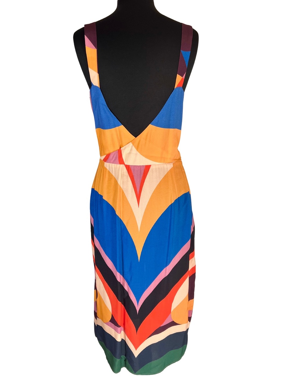 FARM Rio Colorful Geometric Floral Shift Dress - Multicolor - Picture 2 of 12